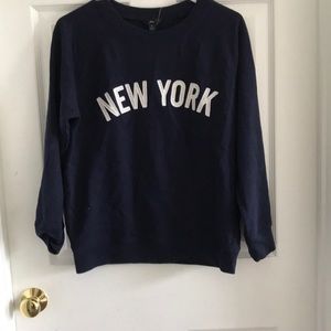 Crew neck sweatshirt